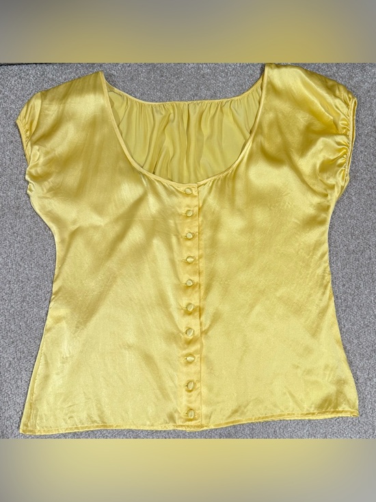 Cache Tops - Cache Yellow Open -Back Top